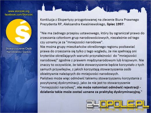 Stowarzyszenie Ślązaków ostatecznie wykreślone z KRS