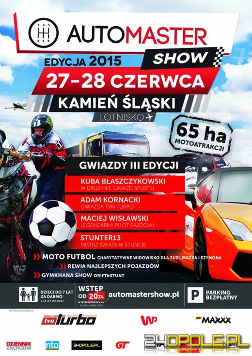 Już w weekend AutomasterShow 2015