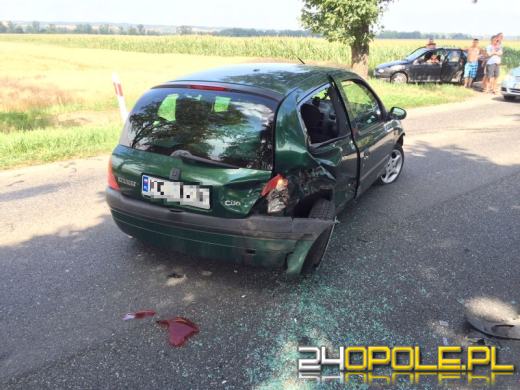 6 samochodów zderzyło się w powiecie nyskim 