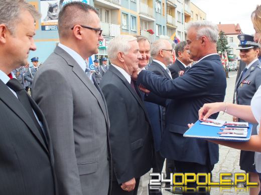 Wojewódzkie obchody święta policji w Oleśnie