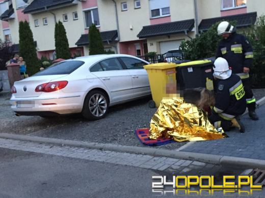 Pralka spłonęła w domu na Wójtowej Wsi