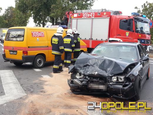 Trzy osoby ranne po wypadku na ul. Strzeleckiej