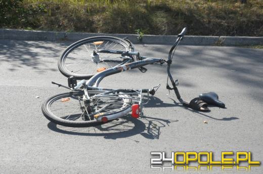 Samochód potrącił rowerzystę na Malinie