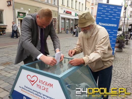 Witold Zembaczyński wyśmiewa skarbonkę wojewody