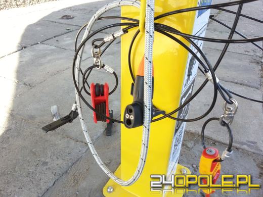 Samoobsługowa stacja do naprawy rowerów już działa