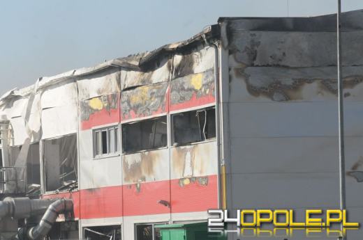 Płonie hala produkcyjna w Olszowej