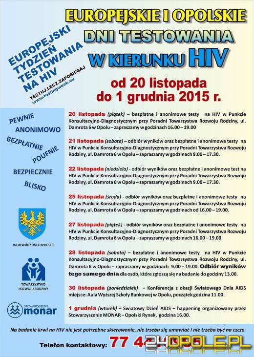 Ruszył Europejski Tydzień Testowania na HIV