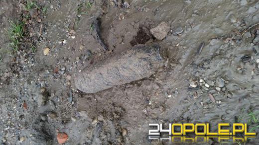 Podczas prac przy Nysie Kłodzkiej znaleziono bombę lotniczą