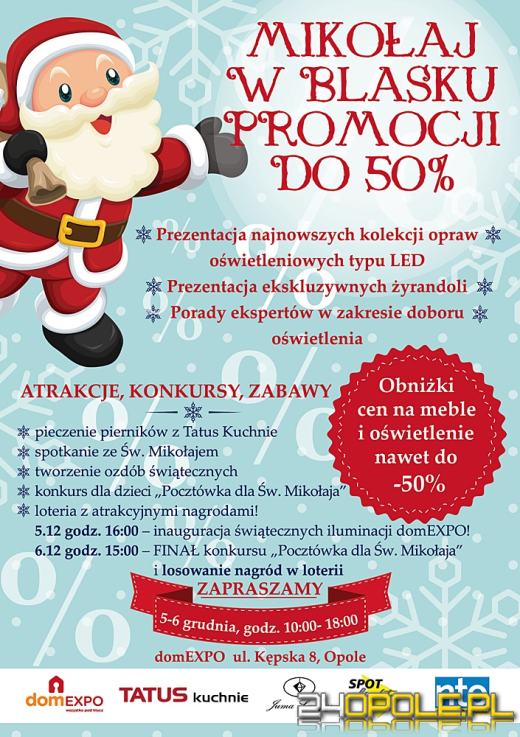Wyślij pocztówkę dla Świętego Mikołaja z domEXPO Opole! 