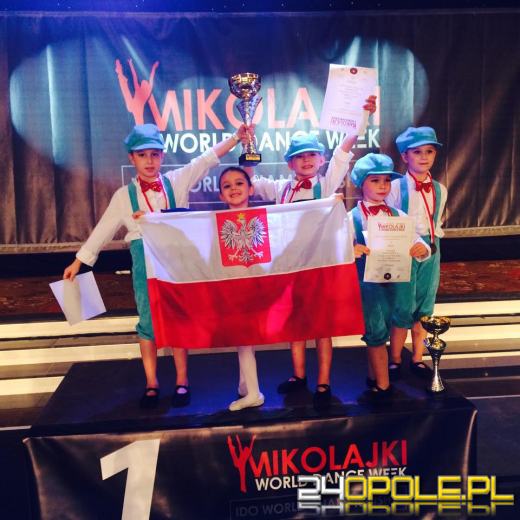Opolscy tancerze z pucharami i medalami Mistrzostw Świata!
