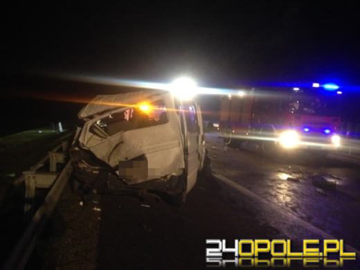 Tragiczny wypadek busa na A4