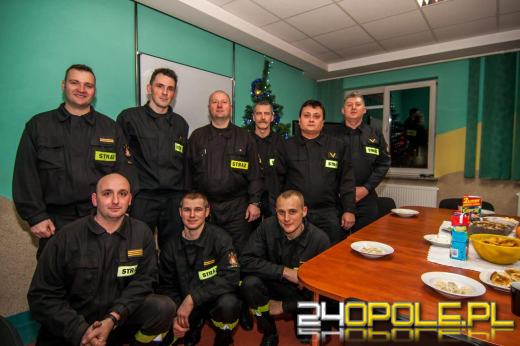 W tym roku wigilia u strażaków upływa spokojnie