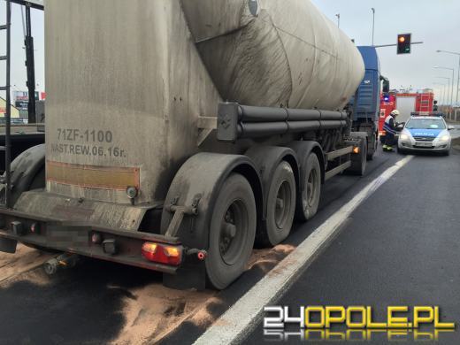 Karambol na obwodnicy Opola