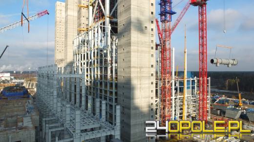 Rozbudowa Elektrowni Opole została ukończona w 30%