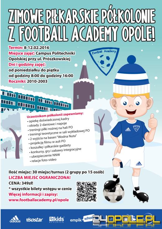 Ostatnie wolne miejsca na półkolonie Football Academy Opole!