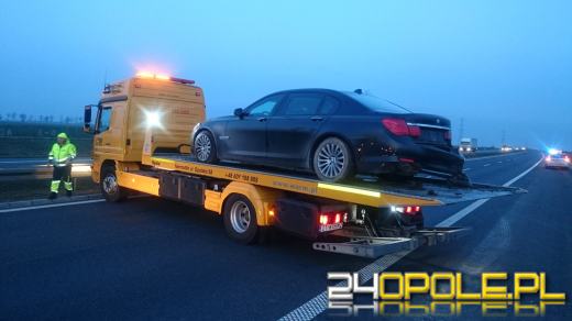 W limuzynie prezydenta Andrzeja Dudy podczas jazdy autostradą pękła opona