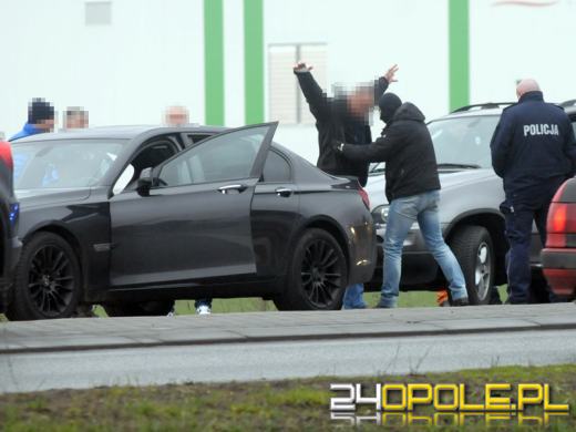 Policyjna akcja na obwodnicy Opola