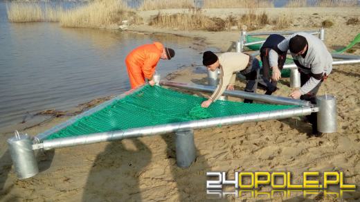 Na kąpielisku Bolko powstała wyspa lęgowa dla ptaków