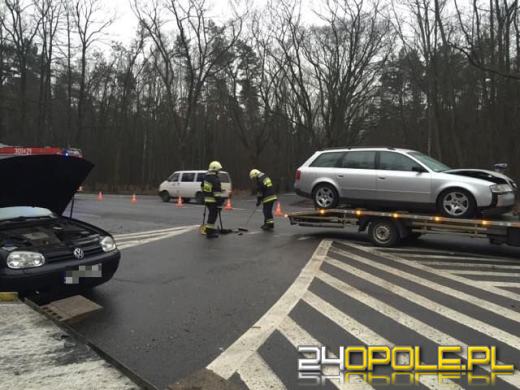 Trzy osoby ranne w wypadku na drodze krajowej nr 94