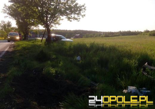 Pijany kierowca sprawcą wypadku pod Nysą. 4 osoby ranne.