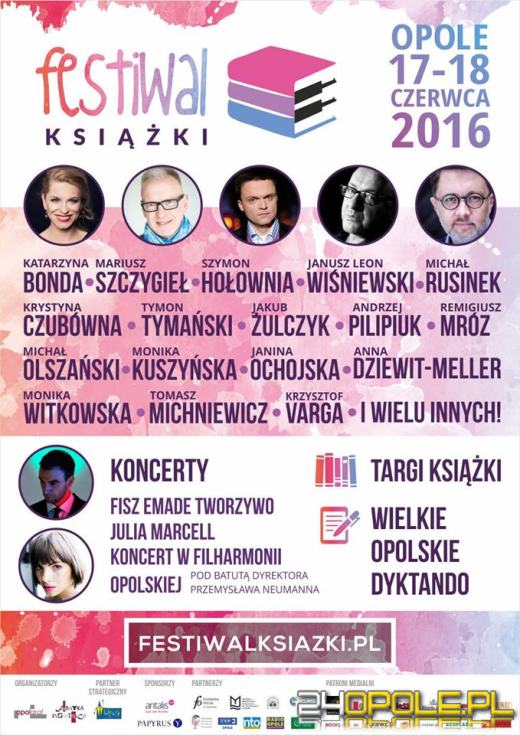 Zbliża się pierwszy opolski Festiwal Książki