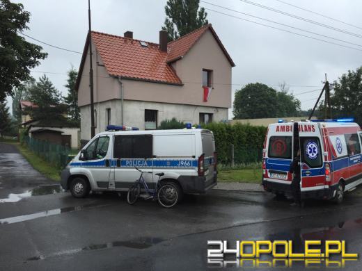 Niemodlin: Wyjeżdżając z posesji potrącił rowerzystę