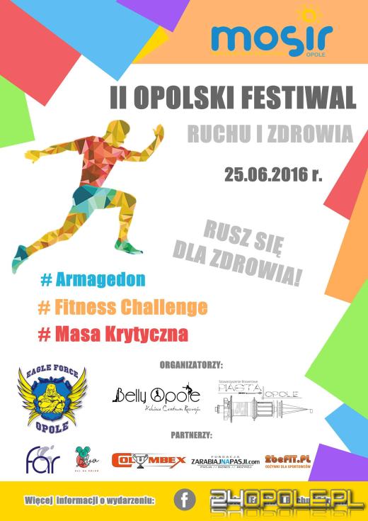 Przyjdź na II Opolski Festiwal Ruchu i Zdrowia, wesprzyj niepełnosprawnych!