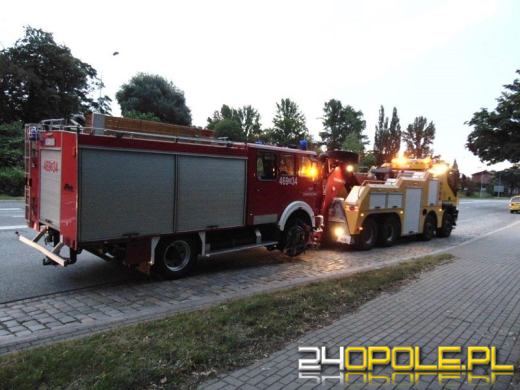 Pijany kierowca wozu bojowego OSP spowodował kolizję