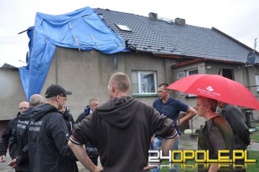 Po wichurze w Rogach. Będzie pomoc dla poszkodowanych mieszkańców.