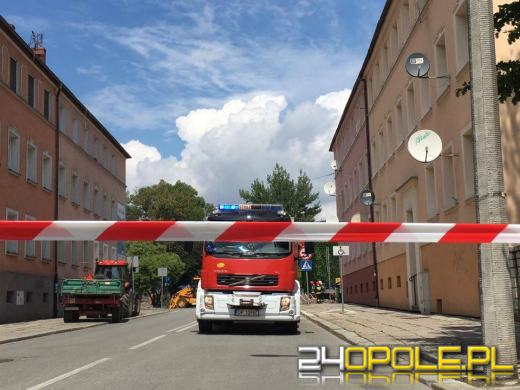 Robotnicy uszkodzili gazociąg na ul. Kościuszki