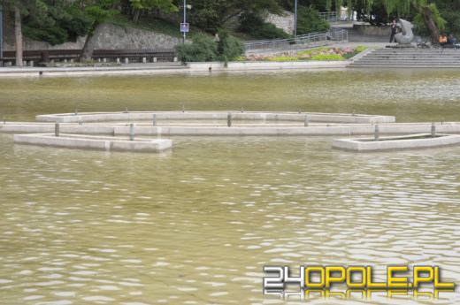 Fontanna na Stawku Barlickiego przeszła przegląd i drobne naprawy