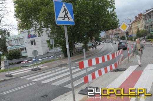 Mniej przejść dla pieszych przy Placu Piłsudskiego w Opolu