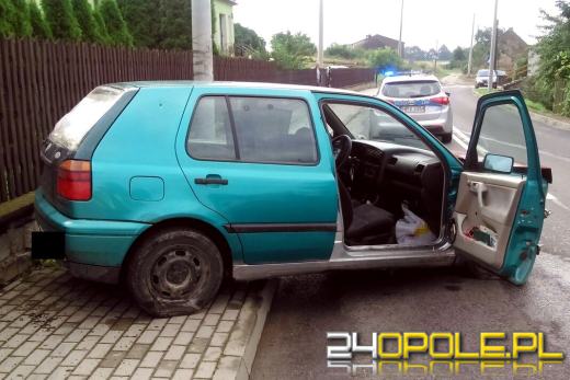 Bez prawa jazdy wiózł 2-letnie dziecko i uciekał przed policjantami