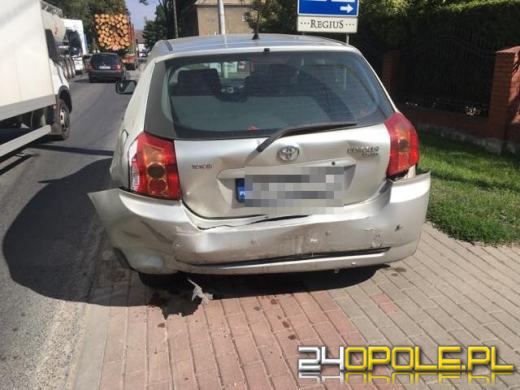 Renault i toyota zderzyły się w Czarnowąsach