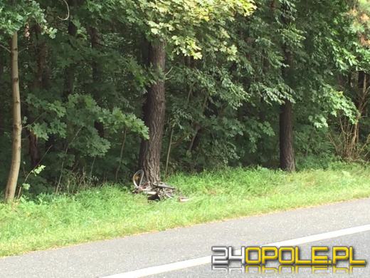 Rowerzysta zginął w wypadku na trasie Opole - Strzelce Opolskie