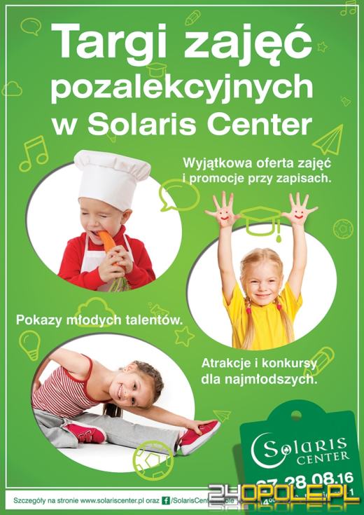 Targi zajęć pozalekcyjnych w Solaris Center 