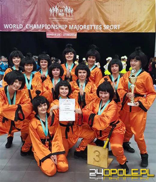 Mażoretki z Ozimka z medalami mistrzostw świata w Pradze!