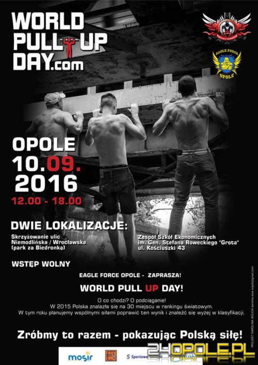 Nowy street workout park otwarty. W sobotę Światowy Dzień Podciągania.