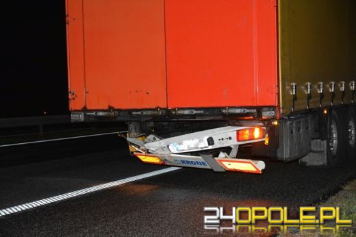 Kolizja na A4. Sprawca pijany i bez prawa jazdy.