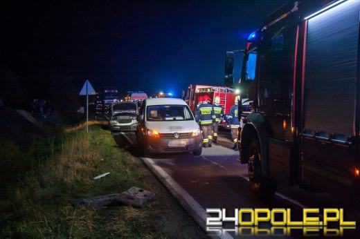 Karambol w Jełowej, 6 osób zostało rannych