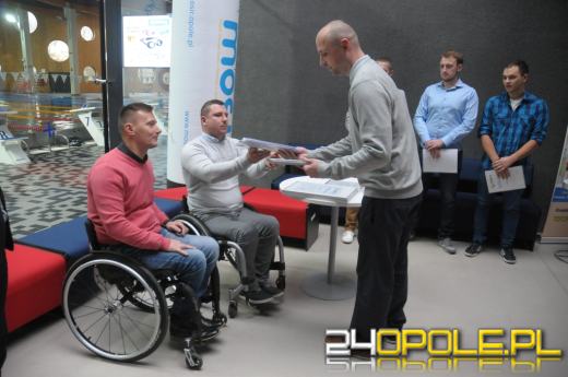 Ratownicy Wodnej Nuty po szkoleniu z niepełnosprawnymi