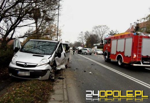 Wypadek w Nysie, jedna osoba ranna