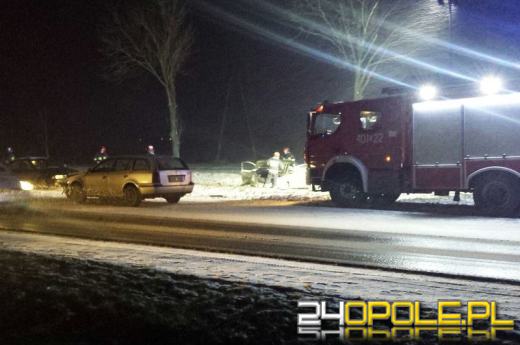 Dwa samochody zderzyły się na trasie Opole-Brzeg