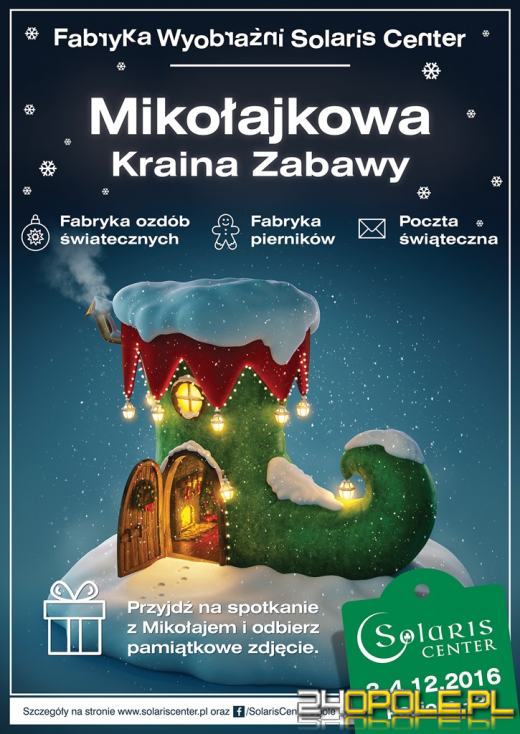 Święty Mikołaj odwiedzi Solaris Center