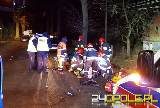 Wjechał w motorower, którym jechała matka z dzieckiem i uciekł 