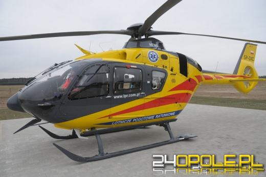 Helikopter LPR lata nad Opolszczyzną już od miesiąca
