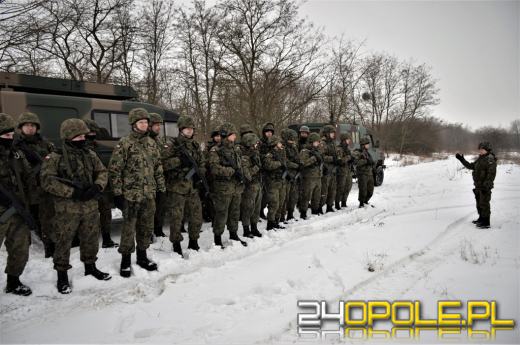 Żołnierze szkolili się w trudnych warunkach