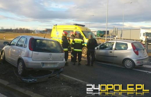 Trzy osoby ranne w wypadku pod Krapkowicami