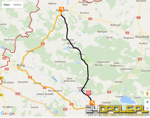 Przed nami pół roku utrudnień na trasie Opole-Namysłów