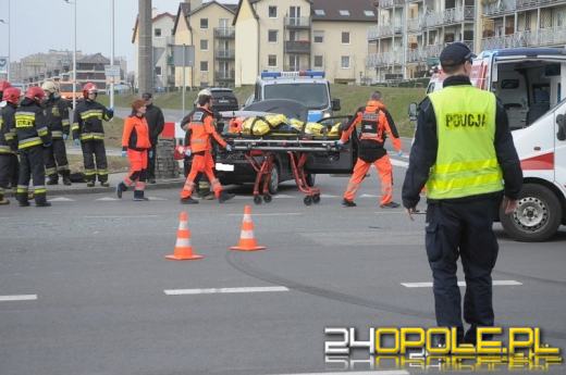 Wymuszenie pierwszeństwa i zderzenie na Al. Witosa